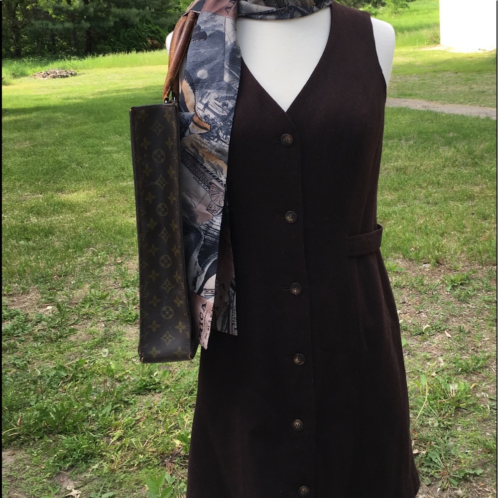 Herman Geist wool dress size 4